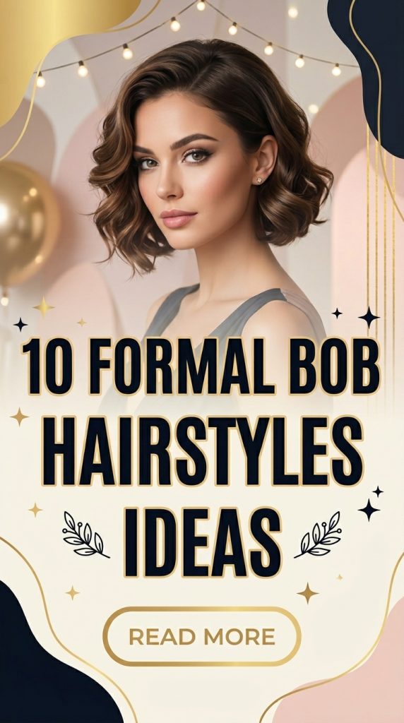 10 Formal Bob Hairstyles Ideas