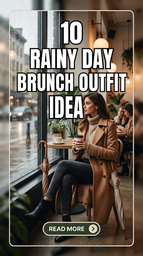 10 Rainy Day Brunch Outfit Ideas