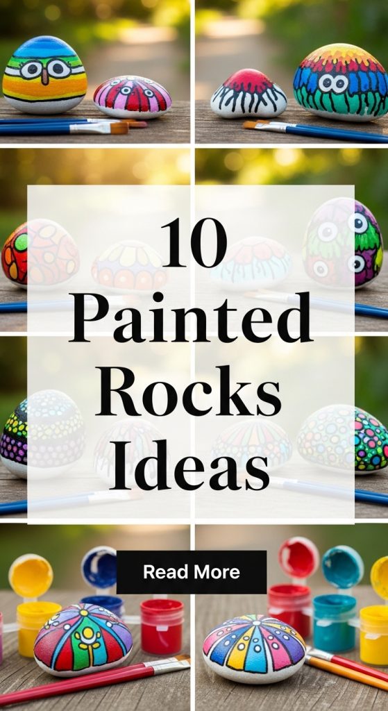 10 Painted Rocks Ideas