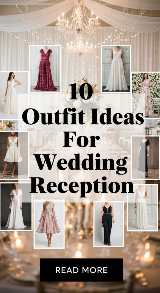 10 Outfit Ideas For Wedding Reception