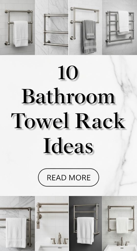 10 Bathroom Towel Rack Ideas