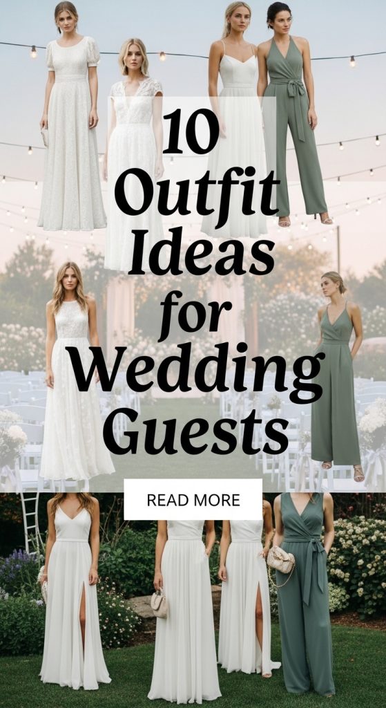 10 Outfit Ideas for Wedding Guests