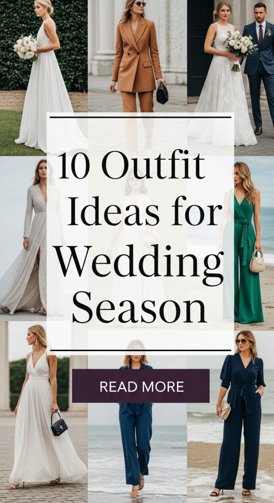 10 Outfit Ideas for Wedding Season