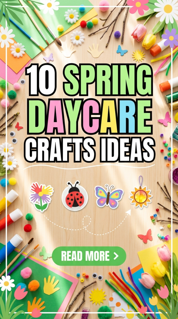 10 Spring Daycare Crafts Ideas