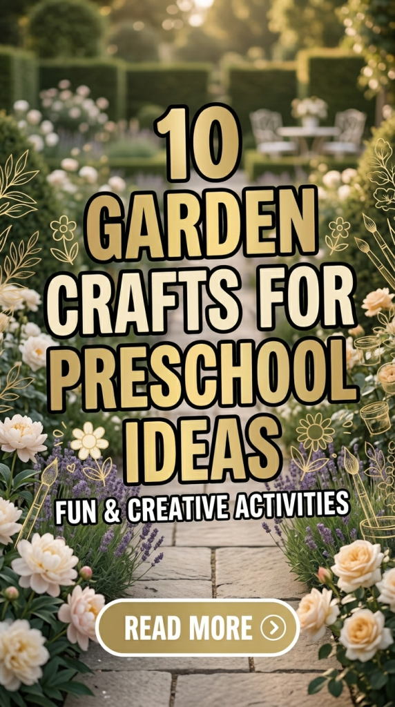 10 Garden Crafts For Preschool Ideas