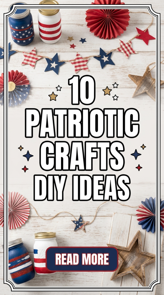 10 Patriotic Crafts DIY Ideas