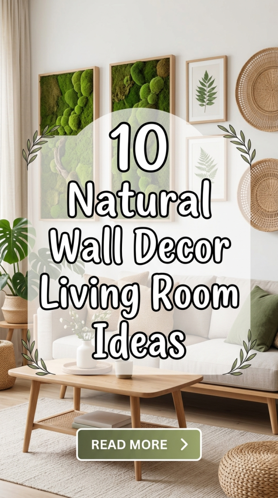 10 Natural Wall Decor Living Room Ideas