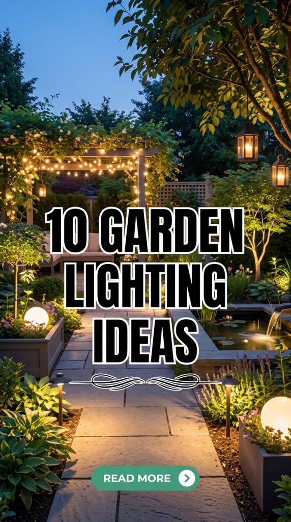 10 Garden Lighting Ideas
