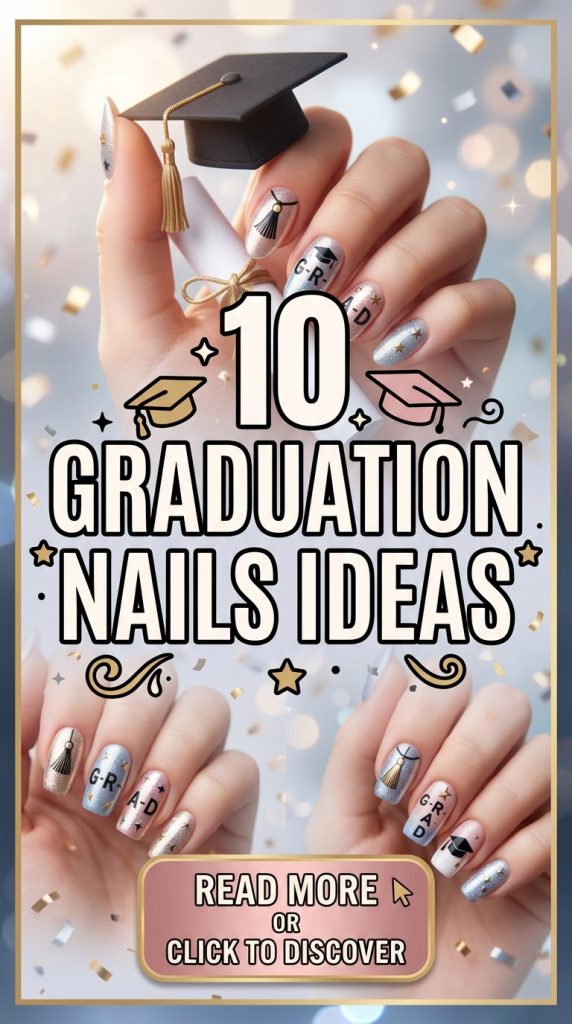 10 Graduation Nails Ideas