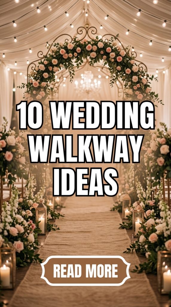 10 Wedding Walkway Ideas