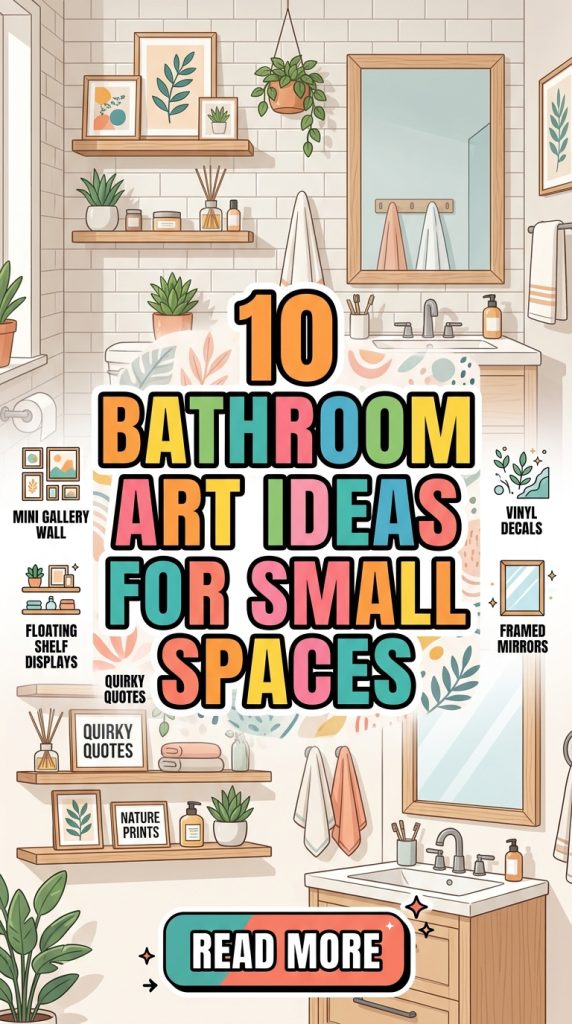 10 Bathroom Art Ideas for Small Spaces