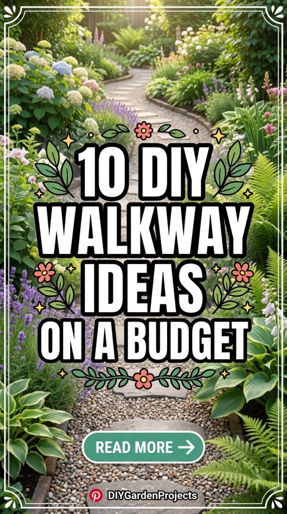 10 DIY Walkway Ideas on a Budget
