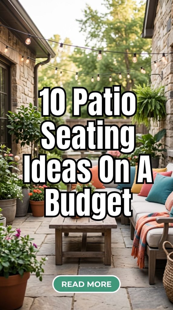 10 Patio Seating Ideas On A Budget