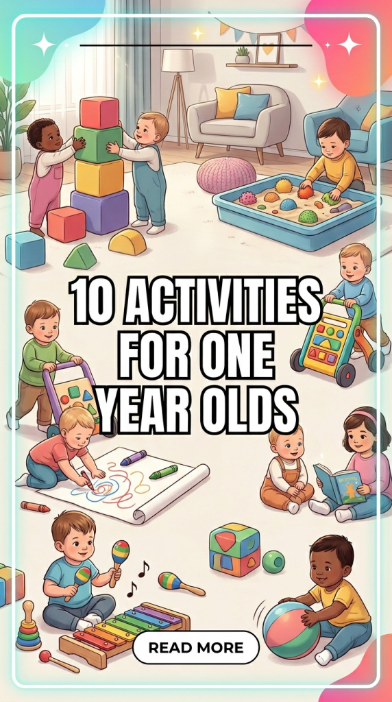 10 Activities for One Year Olds