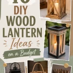 10 DIY Wood Lantern Ideas on a Budget