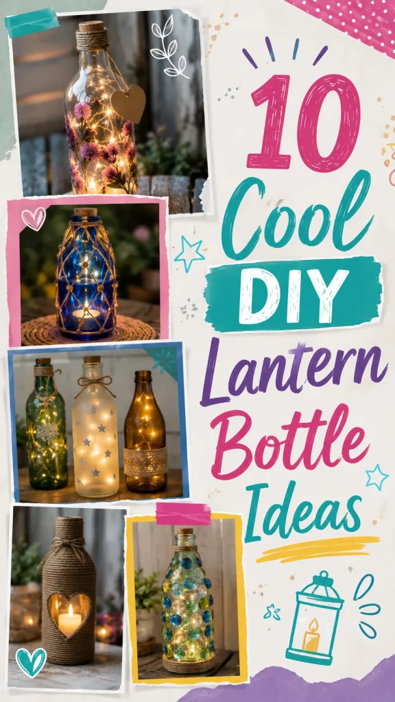 10 DIY Lantern Bottle Ideas