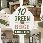 10 Green And Beige Kitchen Ideas