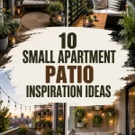 10 Small Apartment Patio Inspiration Ideas